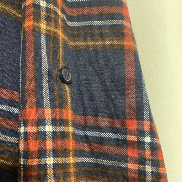 New York Laundry Plaid Red & Blue Flannel Style Tunic Plus Size 1X - Picture 7 of 10